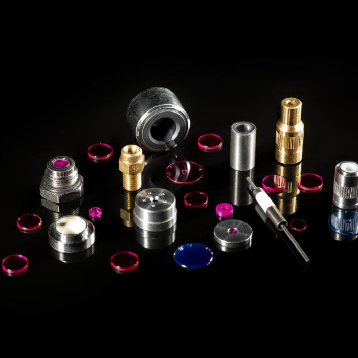Assembled parts metal / ruby - Rubis Precis Group